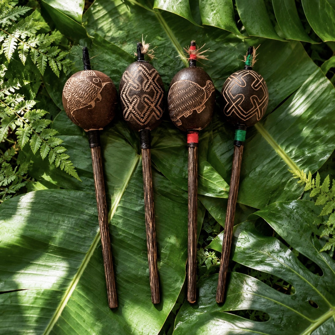 Shipibo Shamanic Rattles