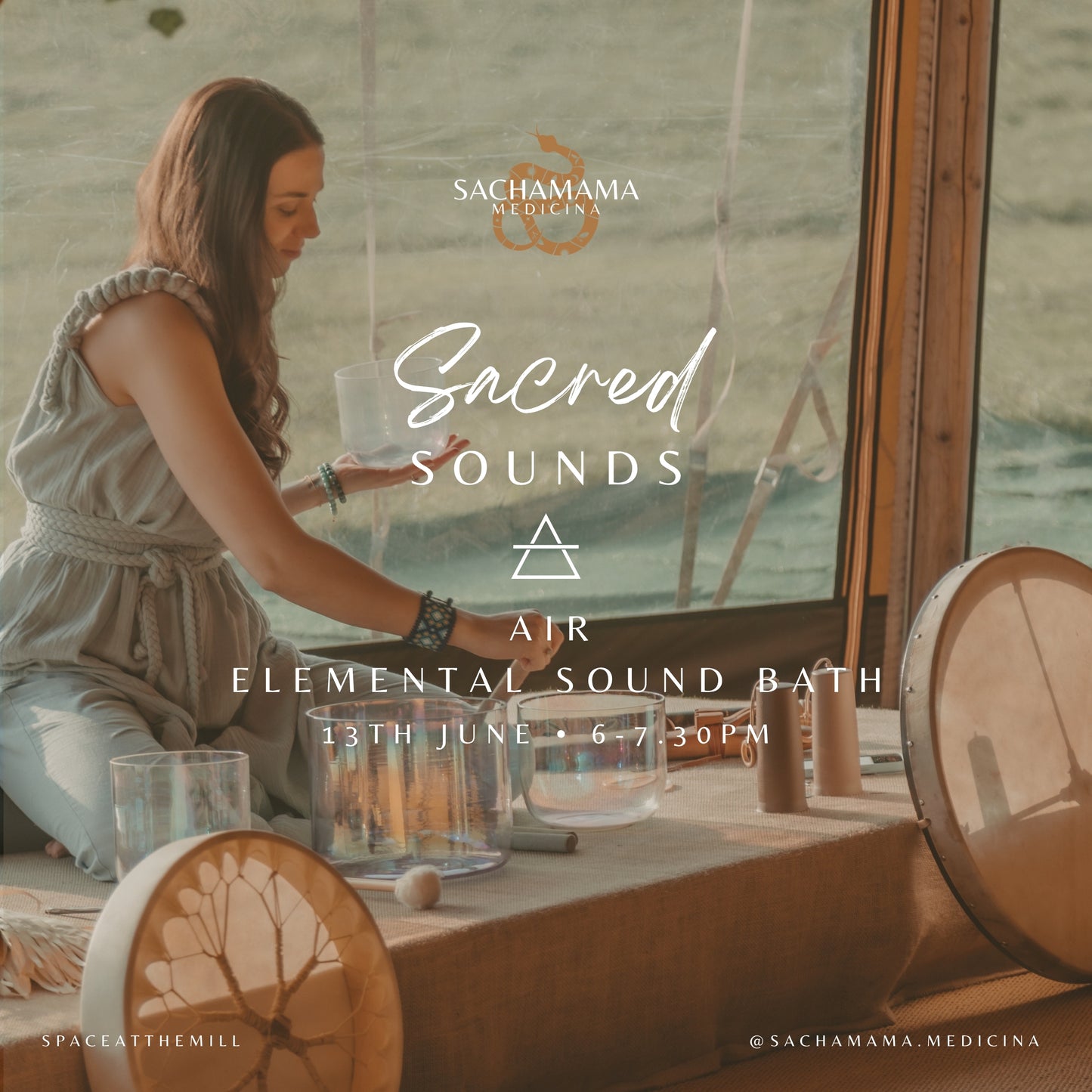 Sacred Sounds - Air - Elemental Sound Bath - 13th June